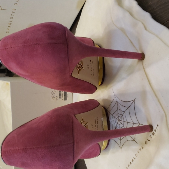 Charlotte Olympia Selling like brand new with 37 heels - Picture 5 of 7